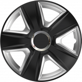 Ratkapne 14" Esprit RC Black & Silver (ABS)