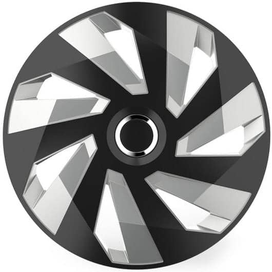 Ratkapne 15" Vector RC Black & Silver (ABS)