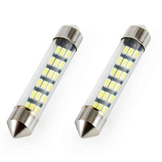 Sijalice LED sulfidna C5W, 41mm, 12V 0.7W, 18 SMD (2 kom) - Amio 01092