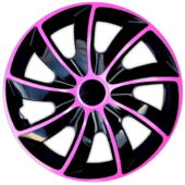 Ratkapne 16" VW Quad Pink & Black (ABS)