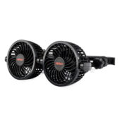 Ventilator za auto auto ventilator dupli 12V za naslon za glavu - Amio 03008