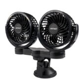 Ventilator za auto auto ventilator dupli 24V na vakuum - Amio 03011