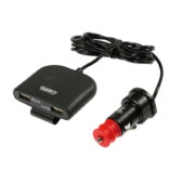 Punjač mobilnog adapter upaljača sa 4 USB ulaza 12/24V 7800mA - Lampa 38883