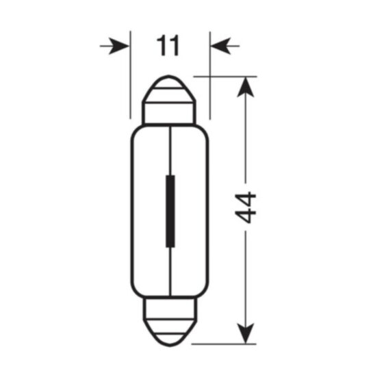 44mm (2 kom) - Lampa 58311