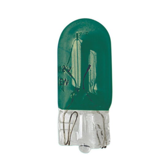 Sijalice W5W 12V 5W ubodna zelena (2 kom)  - Lampa 58362