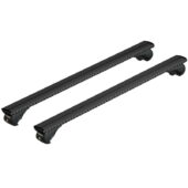 Krovni nosaci Volvo XC90 (2002-2015) alu sipke - Nordrive Silenzio M Black Rail