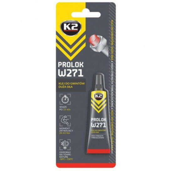 Lepak za osiguravanje navoja Red Prolok High 6ml - K2 00395