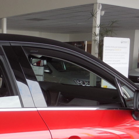 Bočni vetrobrani (prednji i zadnji) za Reno Captur 5 vrata (2020-) - Farad 16092 - Image 2