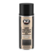 Boja za branike crna sa strukturom Bumper Spray 400ml - K2 00779 / L345