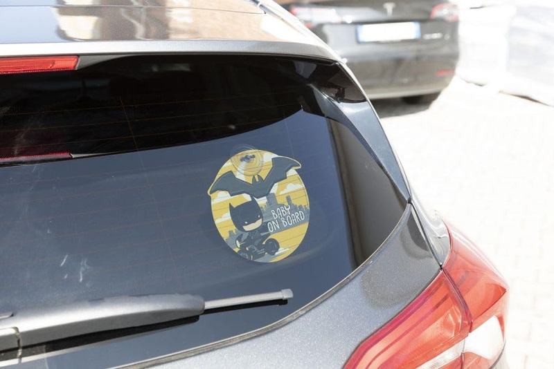 Nalepnica “Beba u autu” Betman - Colzani 11068 - Image 3