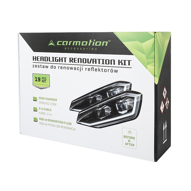 Set za reparaciju i poliranje farova - Carmotion 63675 - Image 8