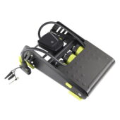 Nožna pumpa sa tri clindra i digitalnim manometrom 8 bara - Carmotion 83503