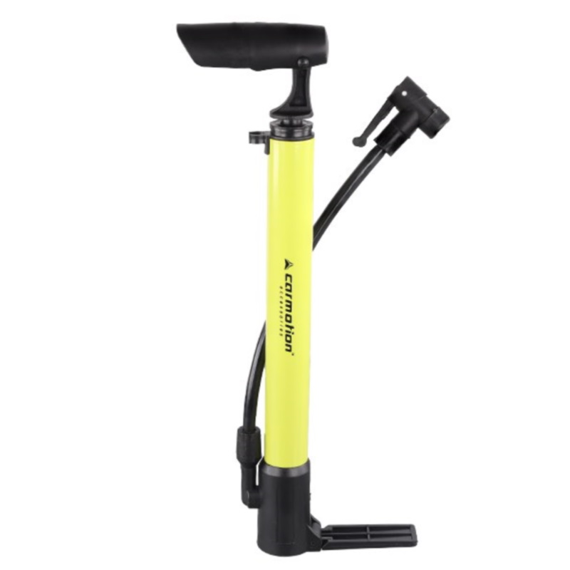 Pumpa ručna mini sa crevom i nosačem za bicikl 310mm 8 Bara - Carmotion 83509 - Image 3