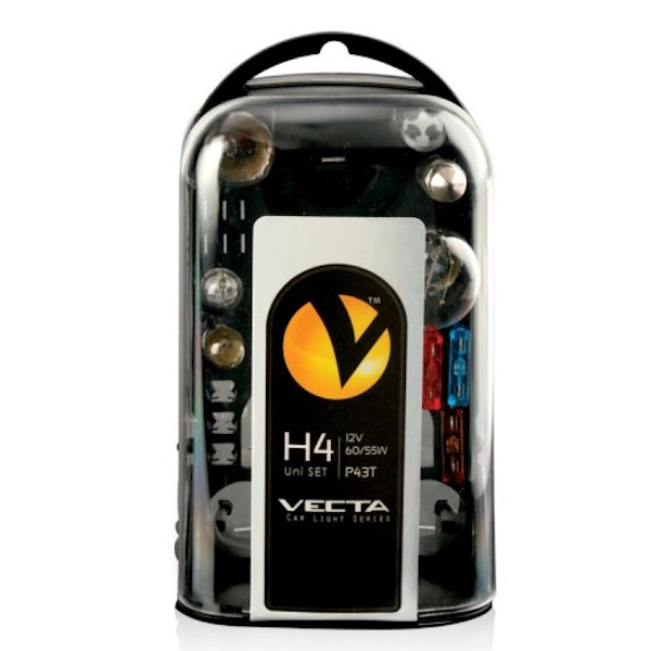 Garnitura sijalica H4 12V (11 delova) - Vecta 3285
