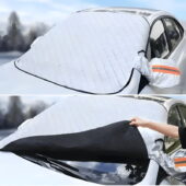 Štitnik sunca prednji 147x61cm Cvetni Leopard (1 kom)  - 5814