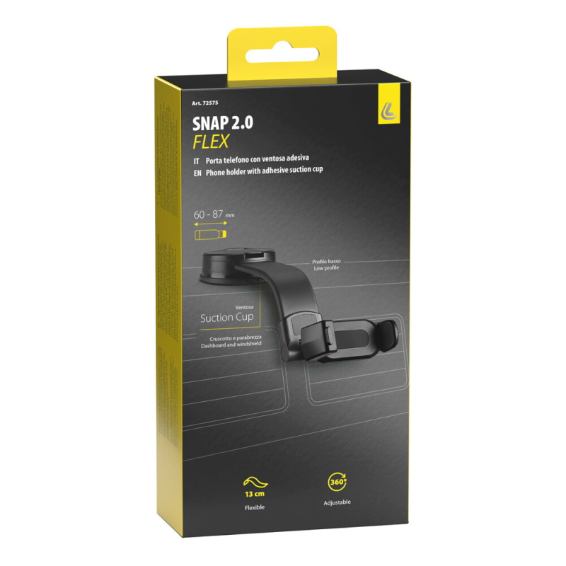 Drzač za mobilni telefon na vakuum Snap Flex 2.0 - Lampa 72575 - Image 7