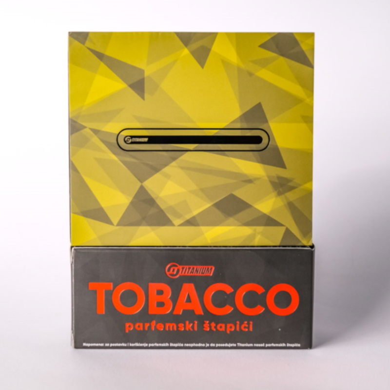 Parfem za ventilaciju nosač i štapići - Titanium Tobacco 8042