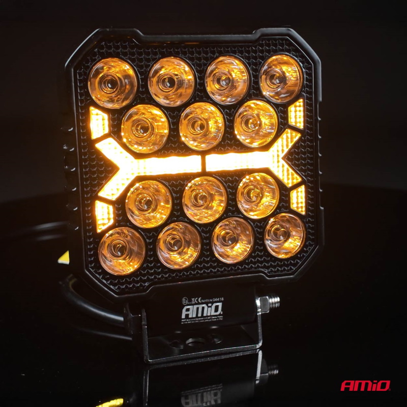 Radni far LED 10-36V 42W 4200lm - Amio 04418 - Image 3