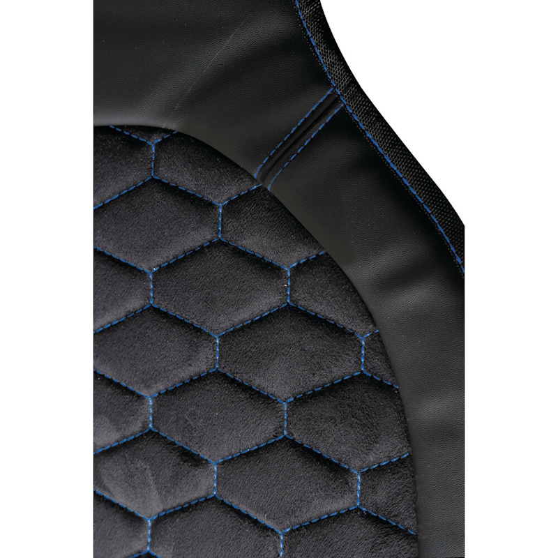 Obloga sedišta Crna sa Plavim stepom Daytona - Lampa 54421 - Image 2