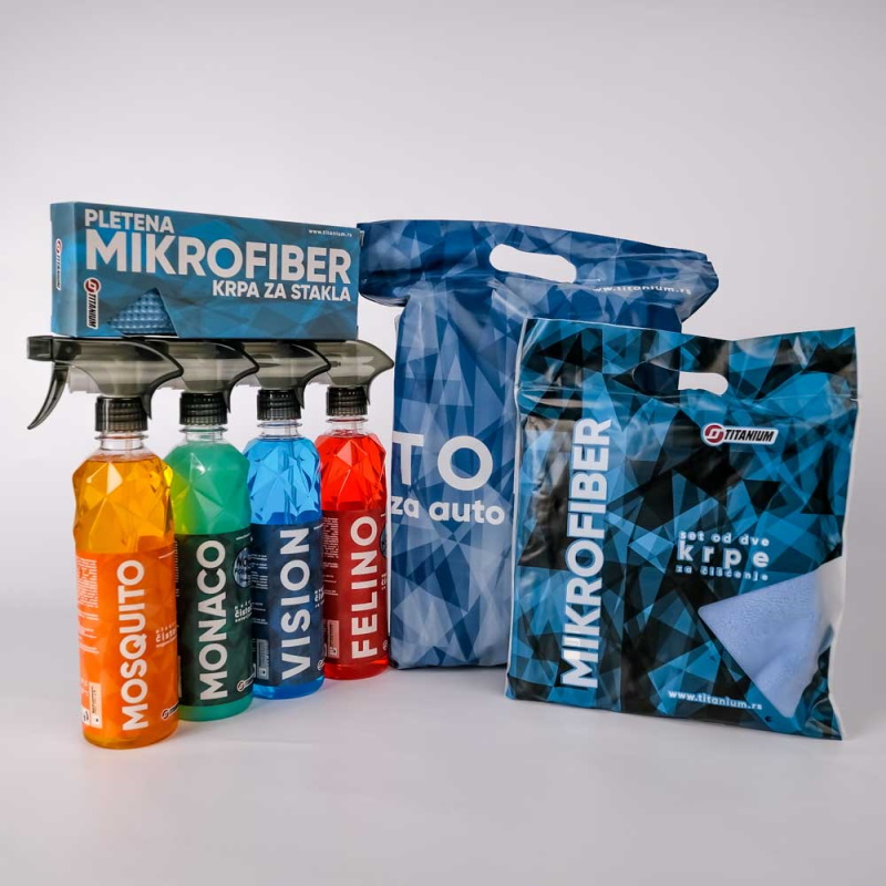 Set za čišćenje - Titanium Must have Set 8040