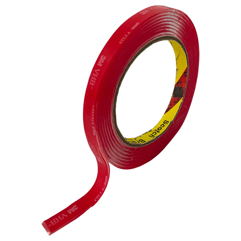 Traka duplo lepljiva crvena 10mm 2