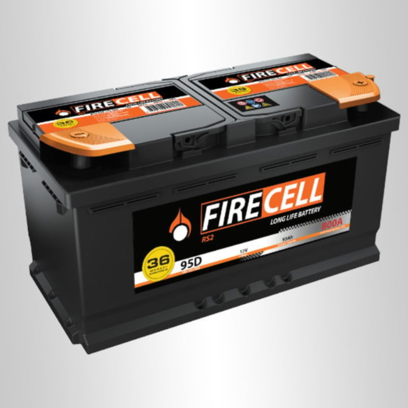 Akumulator 95Ah 12V D+ 800A - Firecell RS2