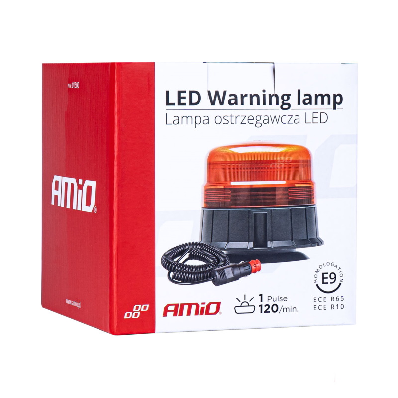 Rotacija LED 12/24V 39 LED dioda magnetna - Amio 01500 - Image 8