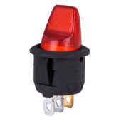 Prekidač sa Crvenim indikatorom 20A 12V - Amio 04438