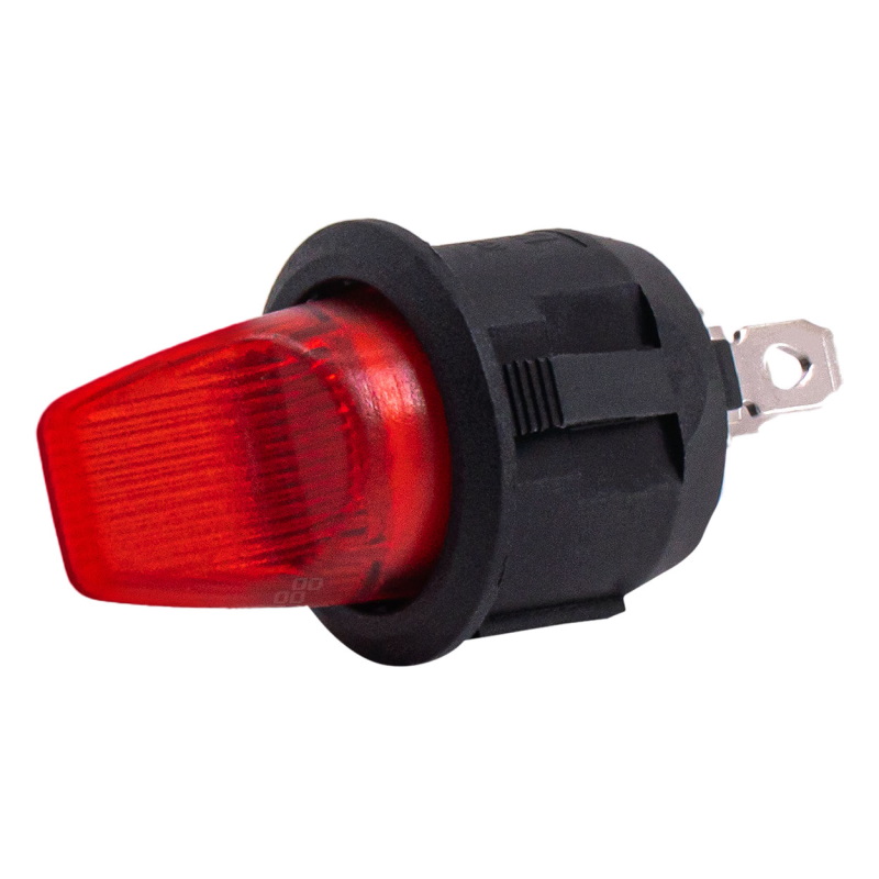 Prekidač sa Crvenim indikatorom 20A 12V - Amio 04438 - Image 2