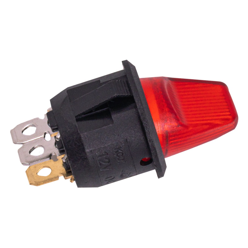 Prekidač sa Crvenim indikatorom 20A 12V - Amio 04438 - Image 4