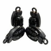 Kapice ventila Bombice Crne - 22068BL