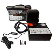 Set za reparaciju i krpljenje guma sa kompresorom 12V 500ml - 32557