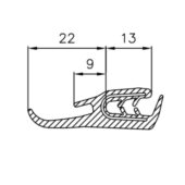 Gumeni profil, keder - 201.2.046