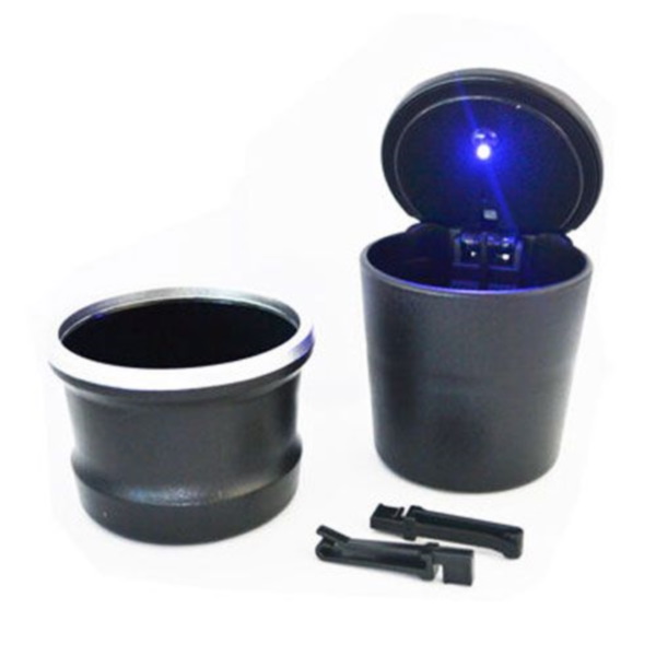 Pepeljara za auto za držač čaša sa poklopcem i LED svetlom - 23208