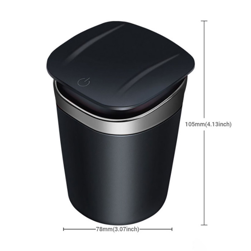 Pepeljara za auto sa LED svetlom - 67046 - Image 3