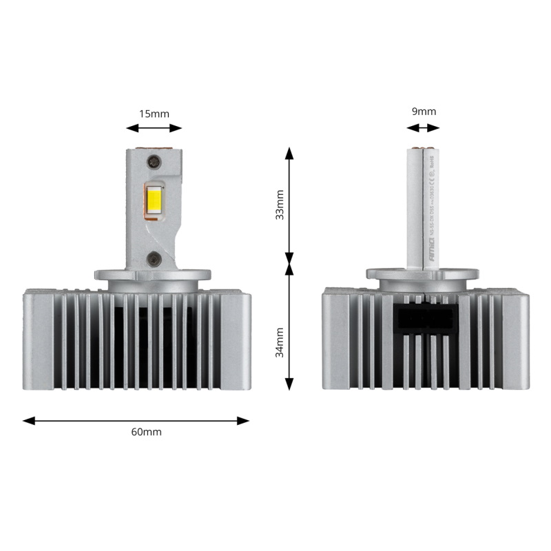 Sijalice LED D5S Serija D-Basic Canbus 70W (2 kom) - Amio 03630 - Image 3