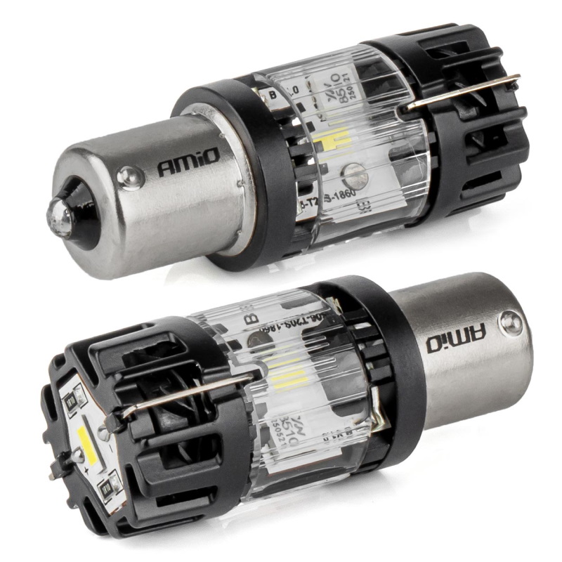 Sijalice LED P21W BA15S Full Canbus 12V (1 kom) - Amio 04688 - Image 3