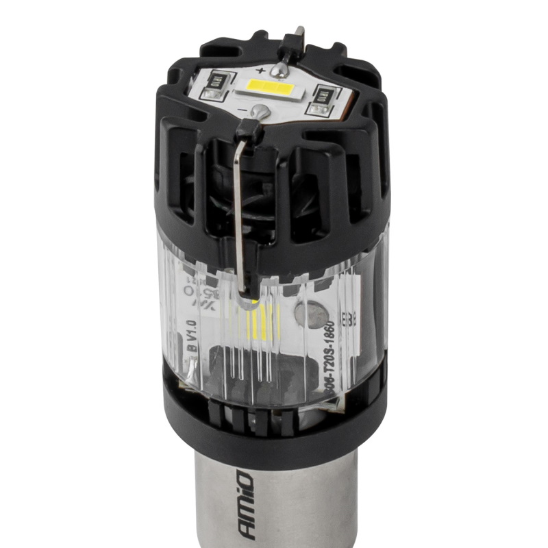 Sijalice LED P21W BA15S Full Canbus 12V (1 kom) - Amio 04688 - Image 4