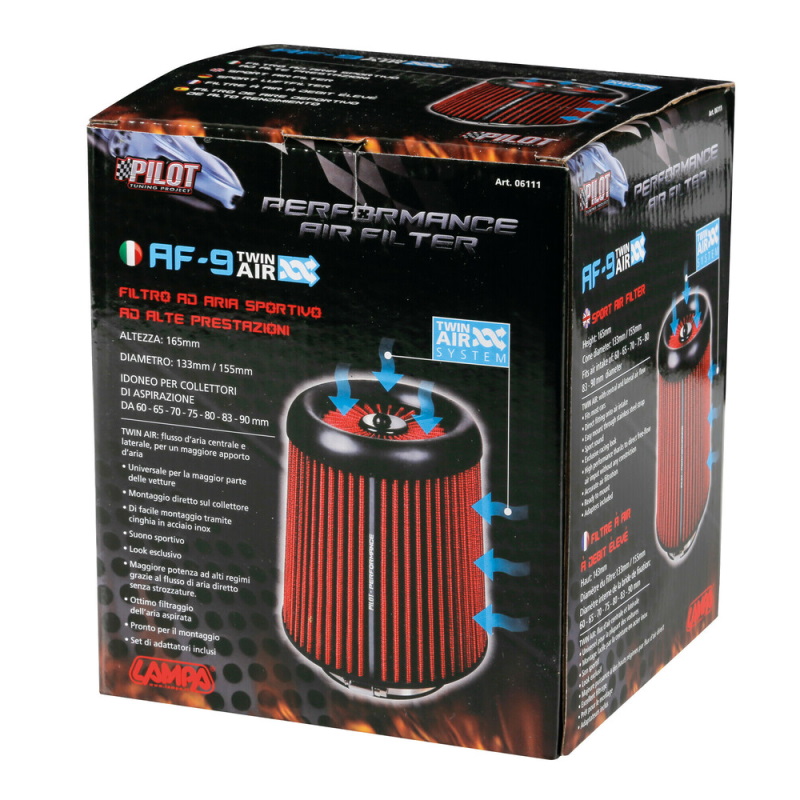 KN filter vazduha konusni AF-9 - Lampa 06111 - Image 2