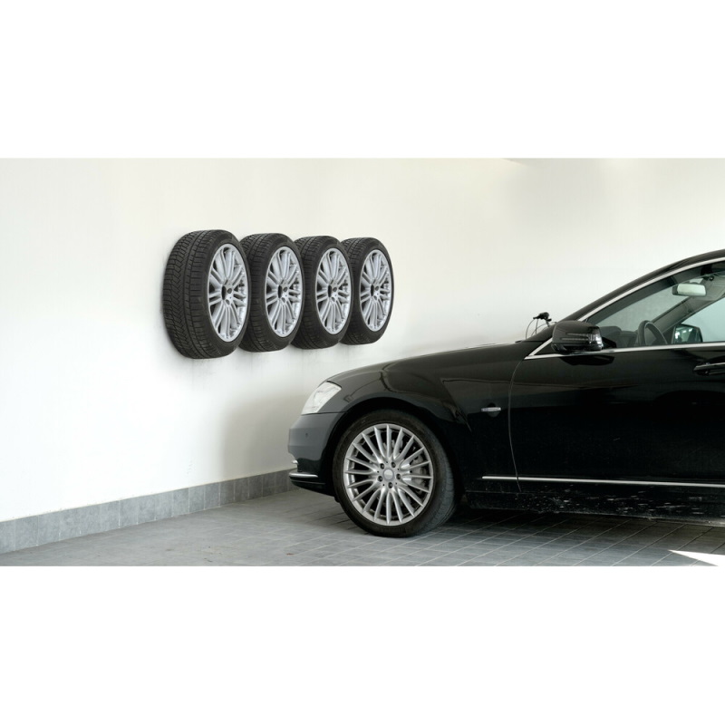 Zidni metalni nosač za točkove Set (4 kom) - Lampa 15972 - Image 3