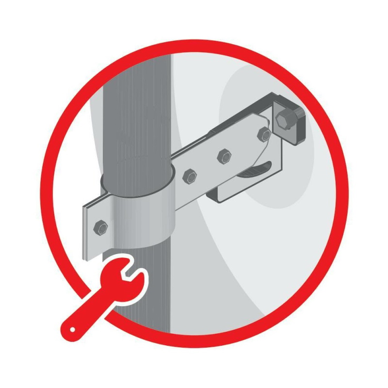 Sigurnosno ogledalo za mrtav ugao fi 45 - Lampa 65583 - Image 3